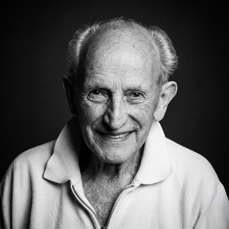 Zwart-wit portret